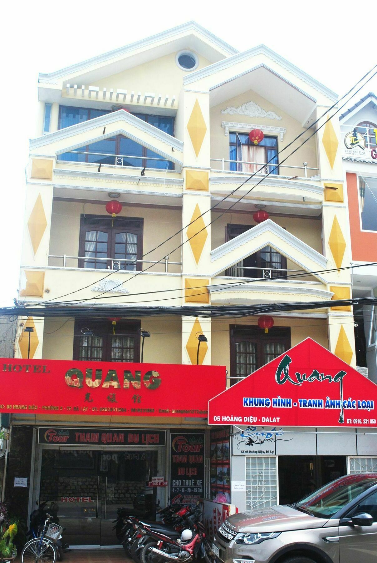 Hoang Uyen Hotel 大叻 外观 照片